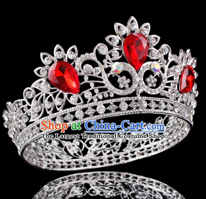 Top Grade Hair Jewelry Accessories Royal Crown Headwear Headdress for Women