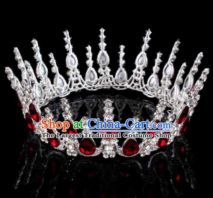 Top Grade Hair Jewelry Accessories Royal Crown Headwear Headdress for Women