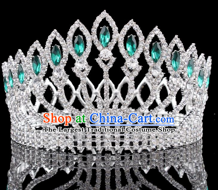 Top Grade Hair Jewelry Accessories Royal Crown Headwear Headdress for Women