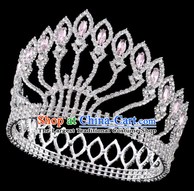 Top Grade Hair Jewelry Accessories Royal Crown Headwear Headdress for Women