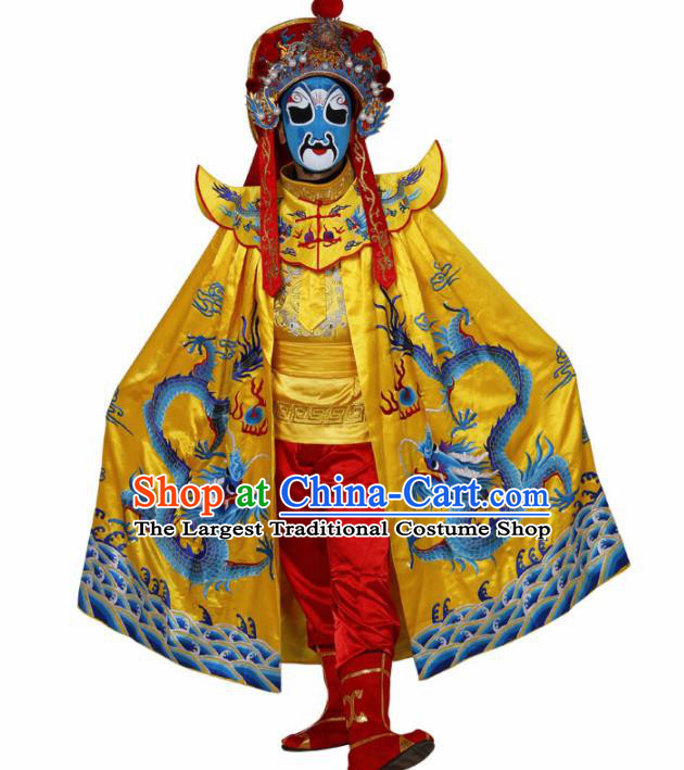 Traditional China Beijing Opera Costume Ancient Chinese Sichuan Opera Changing Faces Clothing and Hat