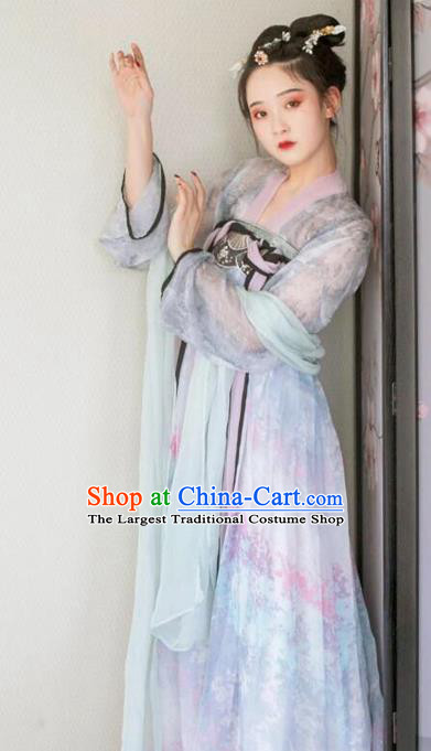 Chinese Ancient Palace Lady Hanfu Han Dynasty Imperial Concubine Queen Embroidered Historical Costumes