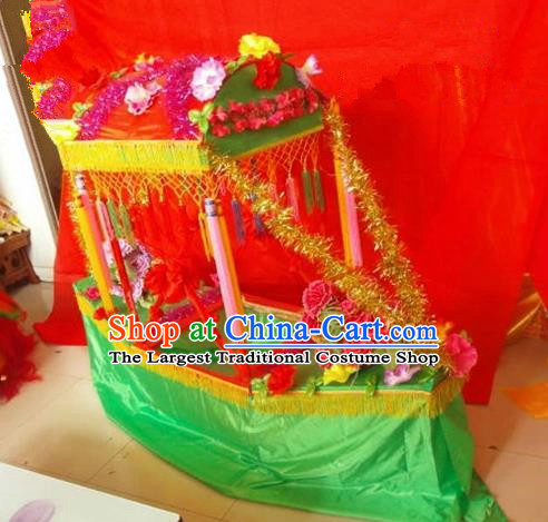 Chinese Traditional Folk Dance Yanko Dance Props Land Boat