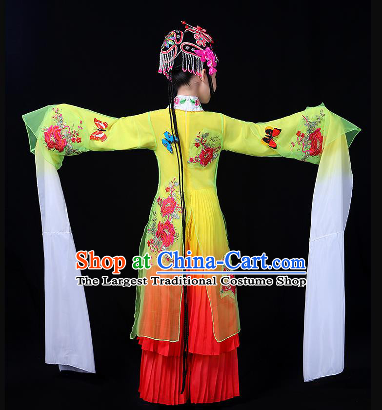 Traditional Chinese Fan Dance Folk Dance Costume Classical Yangko Dance Classical Dance Dress