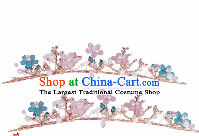 Chinese Traditional Handmade Hair Accessories Ancient Queen Hairpins for Women
