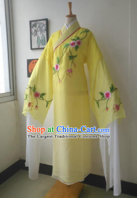 Traditional China Beijing Opera Costume Gifted Scholar Embroidered Robe and Hat Ancient Chinese Peking Opera Embroidery Clothing