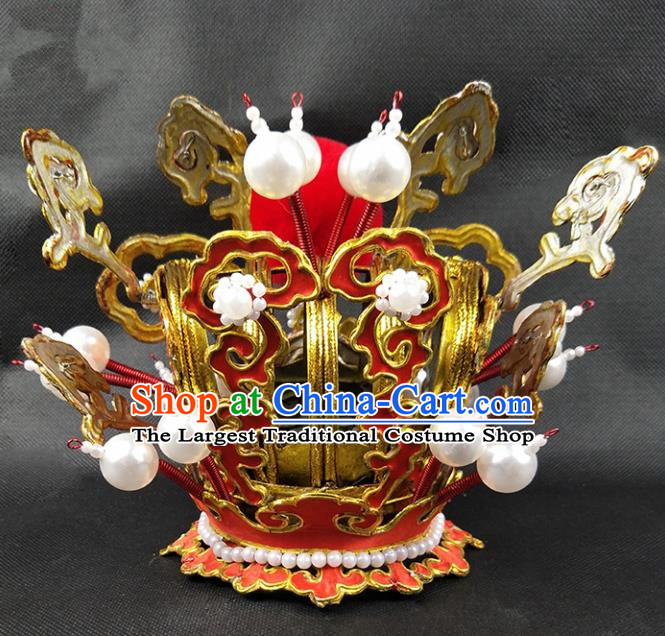 Traditional China Beijing Opera Costume Gifted Scholar Embroidered Robe and Hat Ancient Chinese Peking Opera Embroidery Clothing