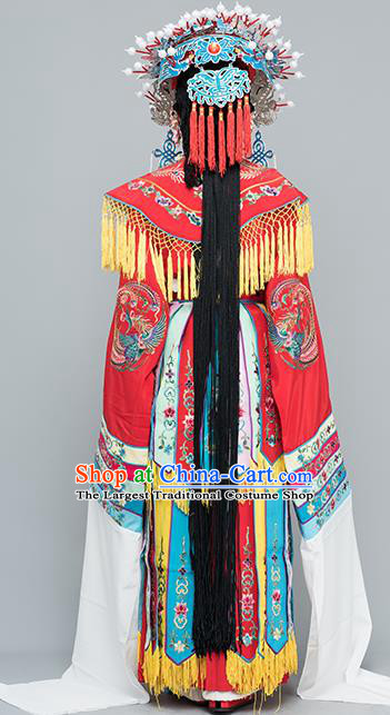 Traditional China Beijing Opera Costume Gifted Scholar Embroidered Robe and Hat Ancient Chinese Peking Opera Embroidery Clothing