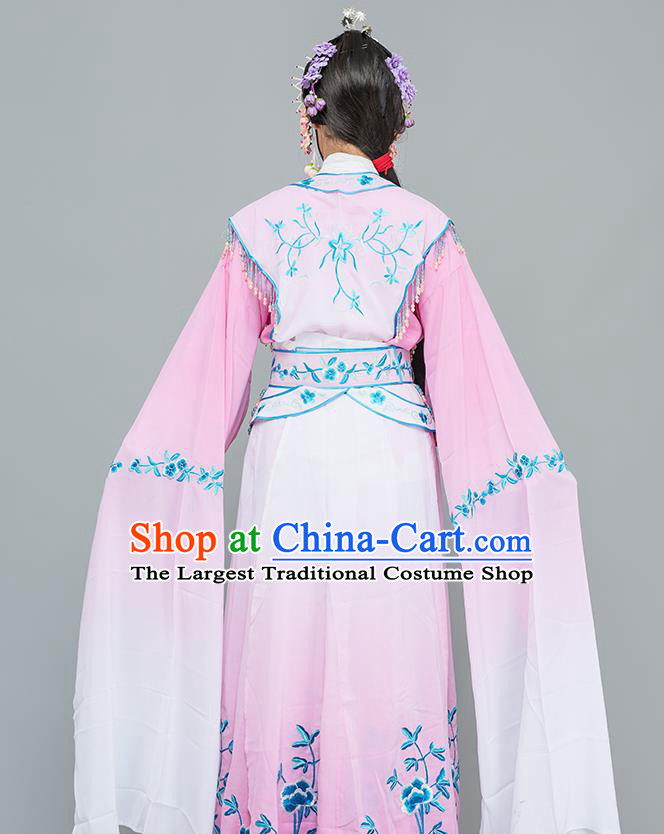 Traditional China Beijing Opera Costume Gifted Scholar Embroidered Robe and Hat Ancient Chinese Peking Opera Embroidery Clothing