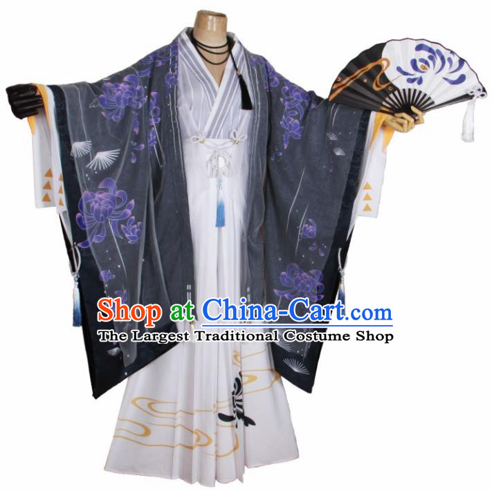 Traditional Chinese Ancient Swordsman Costumes for Men