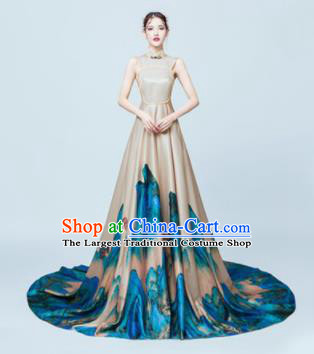 Chinese Classical Catwalks Costumes Traditional Full Dress for Women
