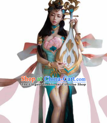 Top Grade Chinese Cosplay Imperial Consort Costumes Halloween Cartoon Characters Dress for Women