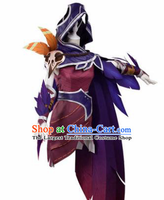 Chinese Traditional Cosplay Assassin Costumes Ancient Swordsman Clothing for Men