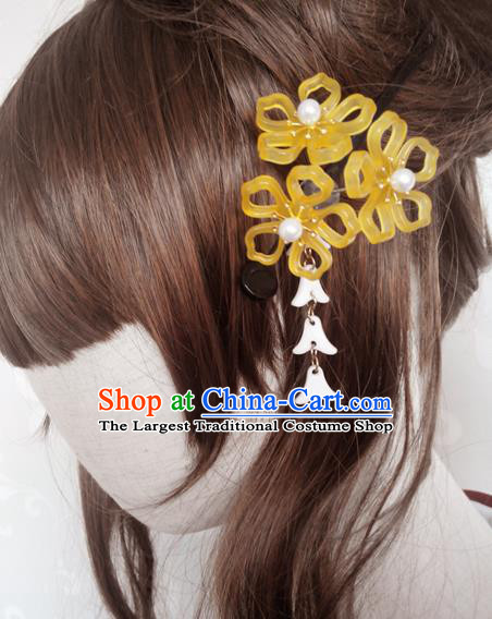 Japanese Traditional Courtesan Hairpins Ancient Geisha Kimono Hair Accessories for Women