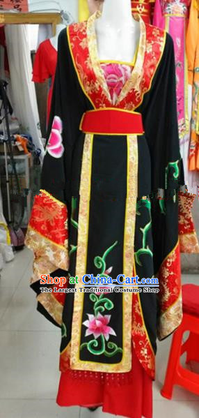 Chinese Traditional Peking Opera Queen Embroidered Dress Ancient Empress Costumes for Women