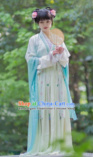 Chinese Ancient Tang Dynasty Princess Replica Costumes Traditional Palace Lady Hanfu Dress for Women