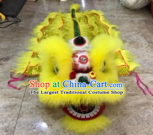 Traditional Chinese One Kid One Child Lion Dance Costume Primary School Middle School