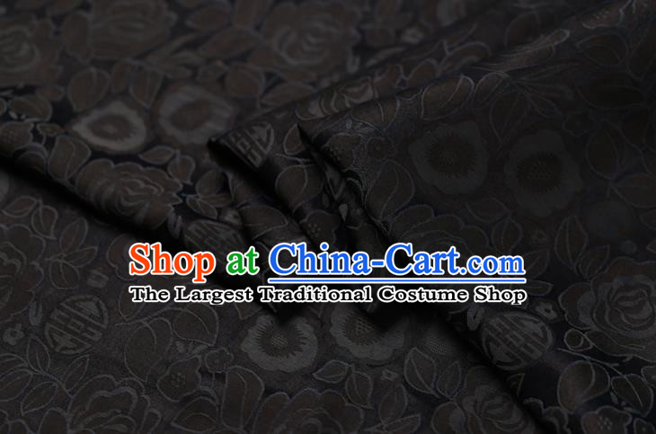 Chinese Traditional Silk Fabric Brocade Embroidered Fabric Dress Material Gambiered Canton Gauze