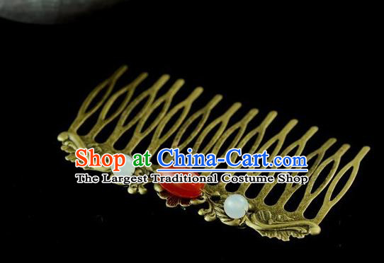 Chinese Ancient Jewelry Accessories Jade Hairpins Headwear Headdress Hanfu Necklace Earrings for Women
