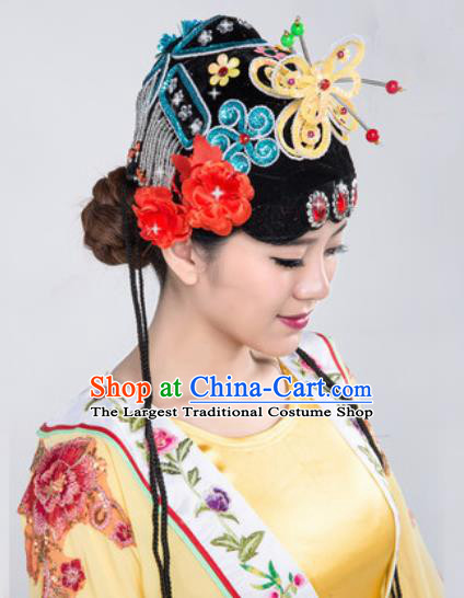 Chinese Traditional Beijing Opera Hair Accessories Classical Dance Headwear for Women