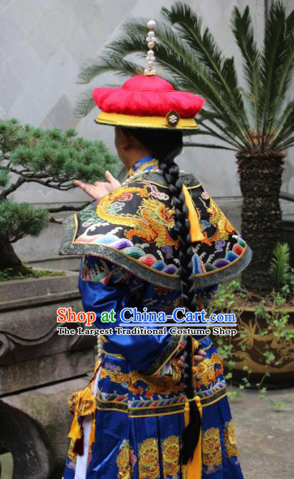 Chinese Ancient Palace Lady Hanfu Ming Dynasty Imperial Concubine Queen Embroidered Historical Costumes