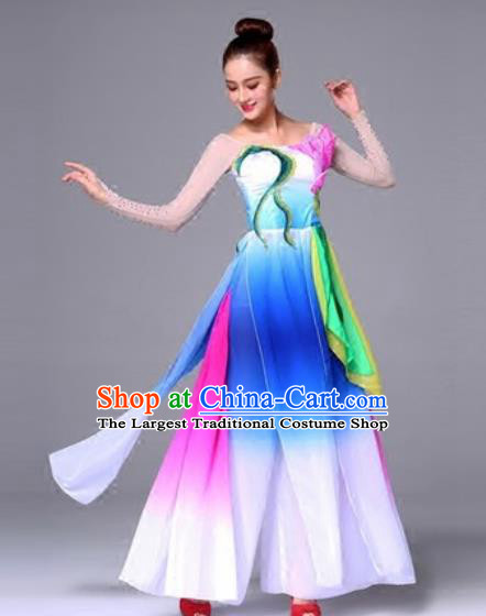 Traditional Chinese Classical Clothing Fan Dance Dress for Women