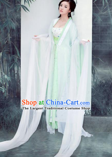 Chinese Ancient Palace Lady Hanfu Han Dynasty Imperial Concubine Queen Embroidered Historical Costumes