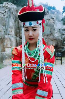 Traditional Chinese Fan Dance Folk Dance Costume Classical Yangko Dance Classical Dance Dress Minority Clothing