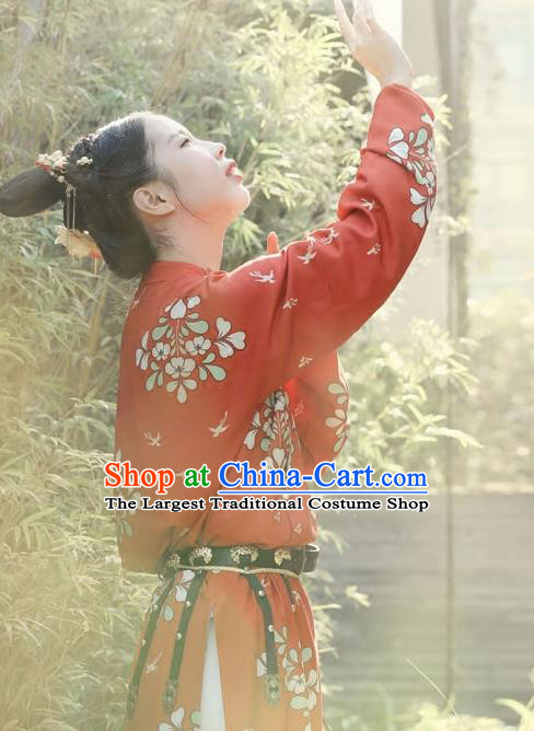 Chinese Ancient Palace Lady Hanfu Han Dynasty Imperial Concubine Queen Embroidered Historical Costumes