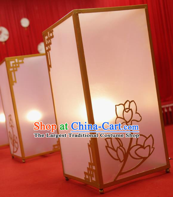 Chinese Traditional Palace Lantern Desk Lamp LED Light