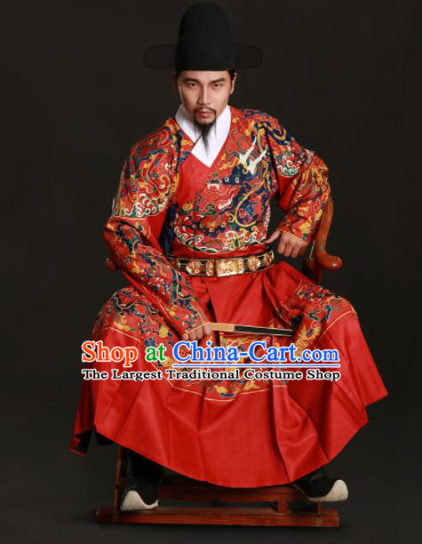 Chinese Ancient Palace Lady Hanfu Han Dynasty Imperial Concubine Queen Embroidered Historical Costumes