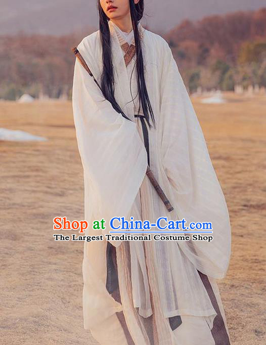 Chinese Ancient Palace Lady Hanfu Jin Dynasty Swordswoman Queen Embroidered Historical Costumes