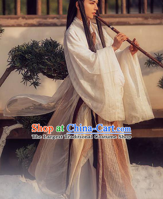Chinese Ancient Jin Dynasty Nobility Lady Swordswoman Embroidered Costumes for Women