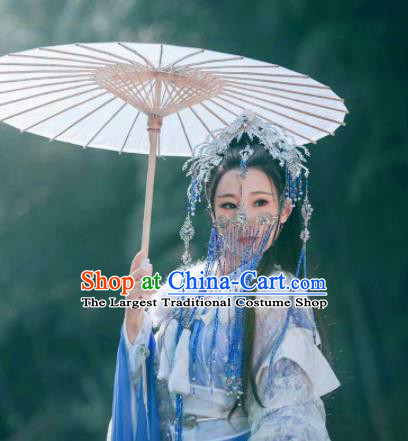 Ancient Chinese Cosplay Costume Chinese Shoes Traditional China Swordsman Clothing and Jewelry Accessories