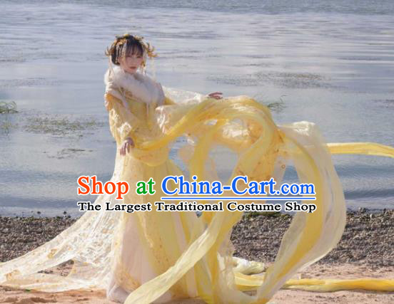 Ancient Chinese Cosplay Costume Chinese Shoes Traditional China Swordsman Clothing and Jewelry Accessories