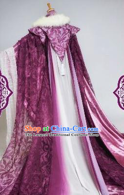 Ancient Chinese Cosplay Costume Chinese Shoes Traditional China Swordsman Clothing and Jewelry Accessories