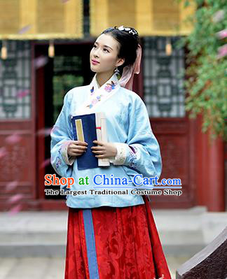 Chinese Ancient Nobility Lady Costumes Traditional Ming Dynasty Princess Hanfu Dress for Women
