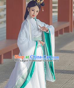 Chinese Ancient Palace Lady Hanfu Han Dynasty Imperial Concubine Queen Embroidered Historical Costumes