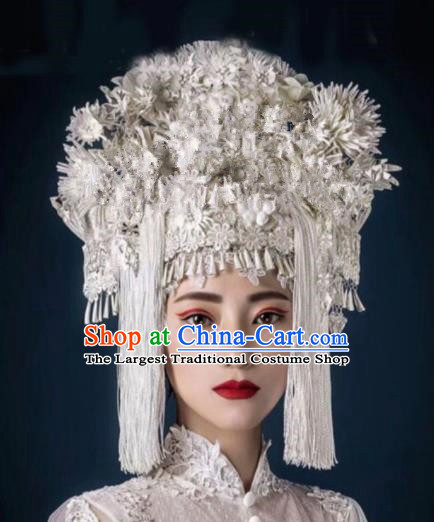 Chinese Traditional Ancient Bride Headdress Palace Phoenix Coronet Hair Accessories for Women