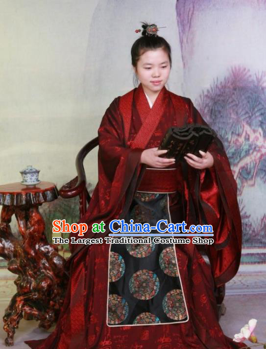 Ancient Chinese Swordsman Costumes Traditional Han Dynasty Prince Hanfu Clothing for Men