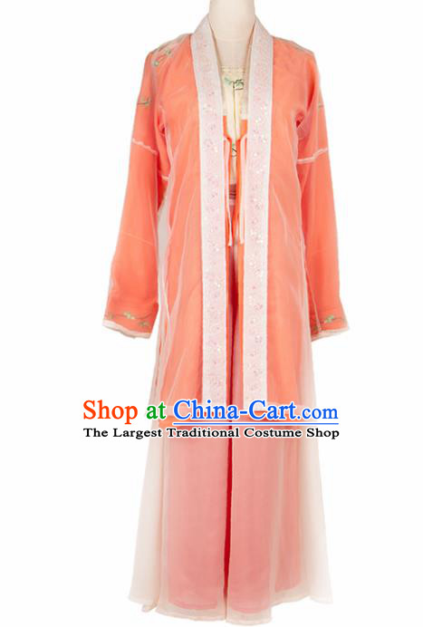 Chinese Ancient Nobility Lady Hanfu Dress Traditional Song Dynasty Embroidered Costumes for Women