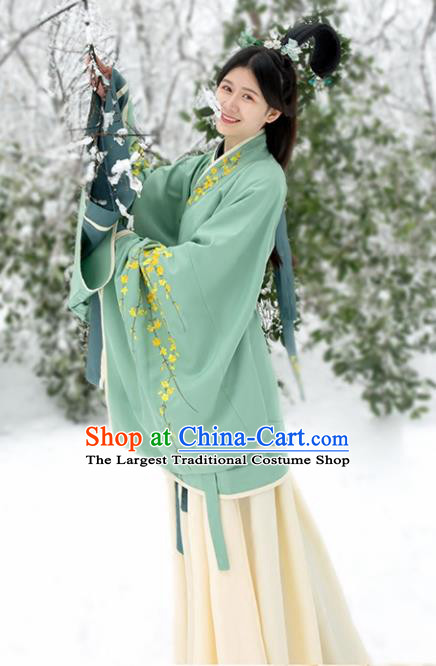 Chinese Ancient Drama Han Dynasty Princess Embroidered Costumes for Women