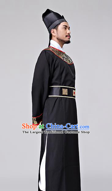 Chinese Ancient Drama Costumes Song Dynasty Minister Clothing for Men