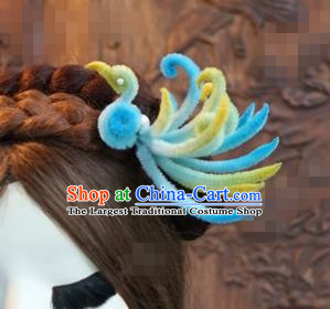 Chinese Ancient Qing Dynasty Empress Hair Clip Palace Phoenix Hairpins for Women