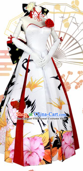 Chinese Traditional Cosplay Princess Costumes Ancient Swordswoman Dress for Women