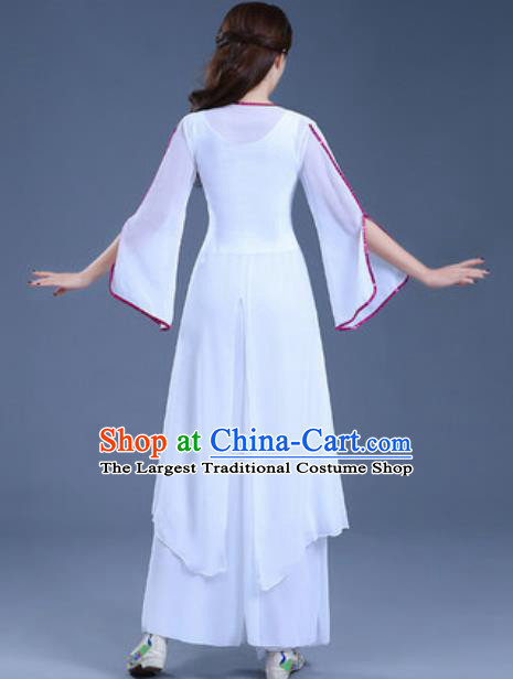 Traditional Chinese Classical Dance Group Dance Dress Umbrella Dance Clothing for Women