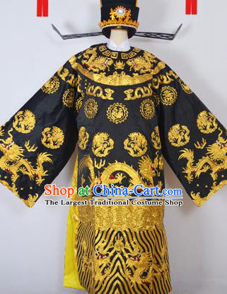 Professional Chinese Peking Opera Bao Zheng Costumes Ancient Prime Minister Clothing for Adults