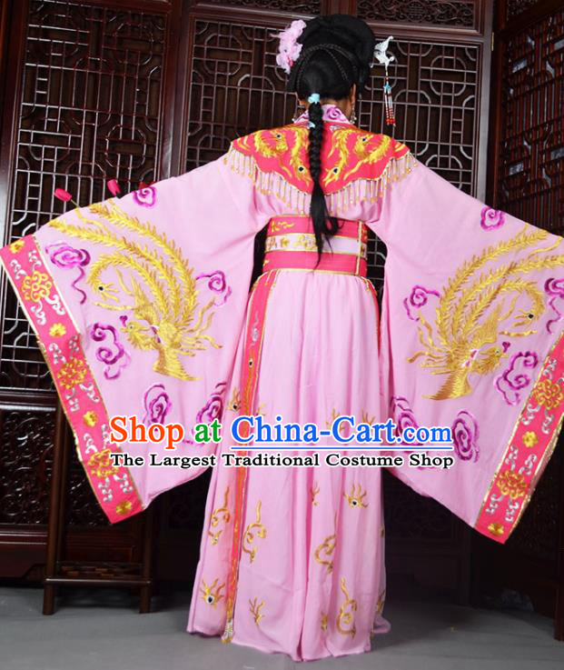 Traditional Chinese Peking Opera Empress Embroidered Costumes Ancient Queen Dress for Adults