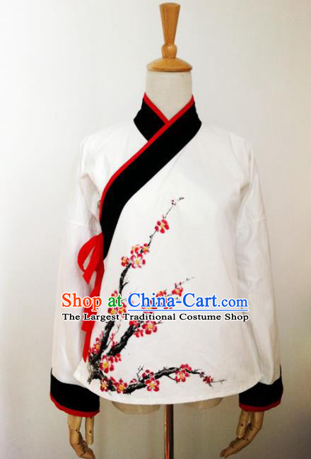 Chinese Ancient Ming Dynasty Costumes Traditional Princess Hanfu Blouse for Women