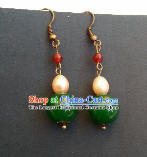Traditional Chinese Ancient Hanfu Earrings Princess Jewelry Accessories for Women